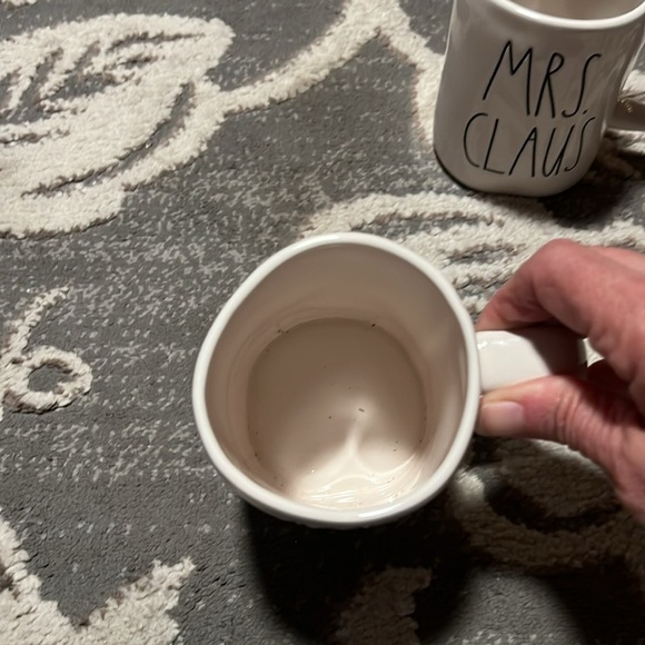 Rae Dunn Mr and Mrs claus coffee mugs. Like new. Set of two mugs. - Picture 3 of 5